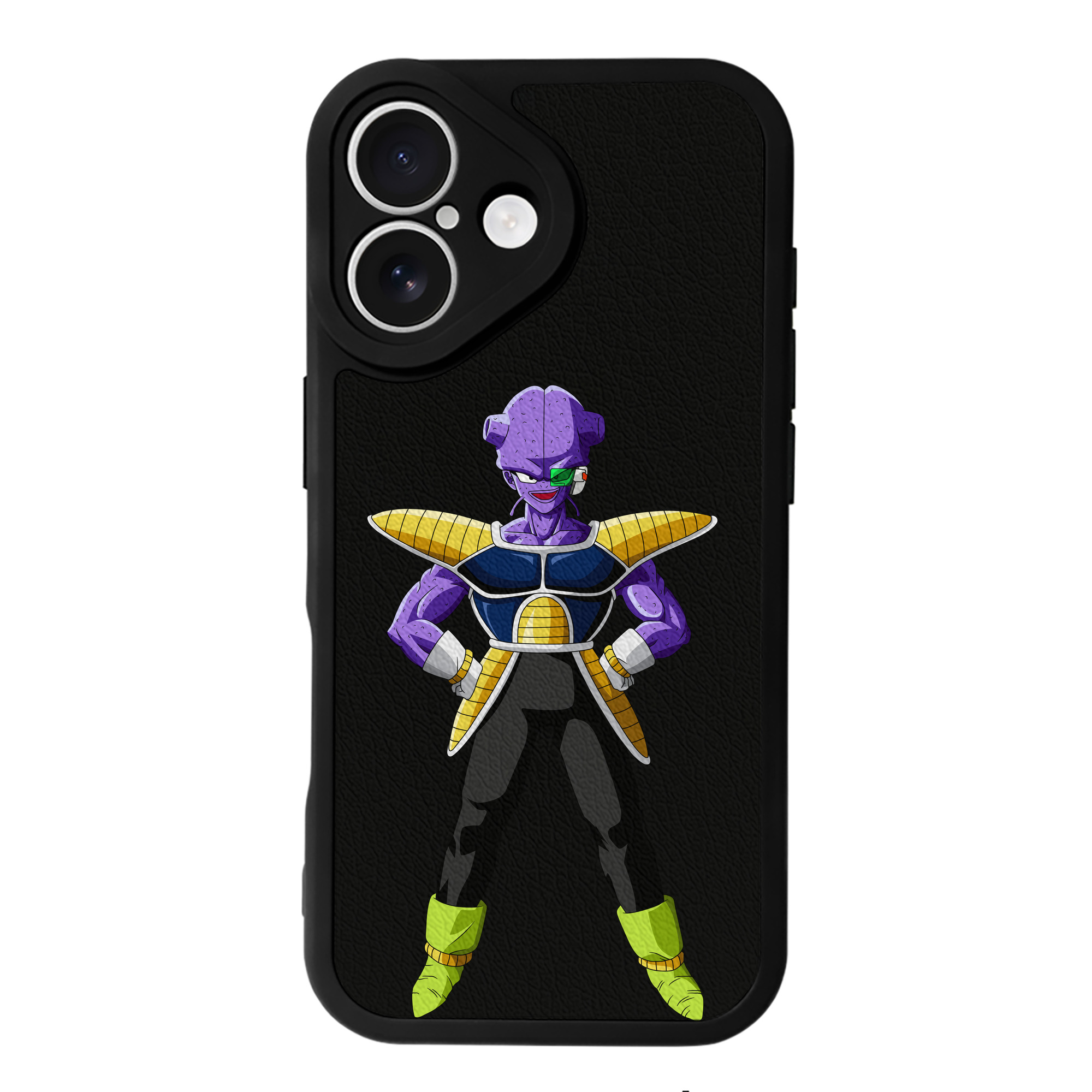 （画像用） ドラゴンボール DRAGON BALL 【iPhone 16シリーズ対応】シリコンスマホケース（レザー調） 材質：シリコン